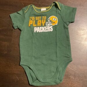 NFL team Apparel Packers Onesie 12m